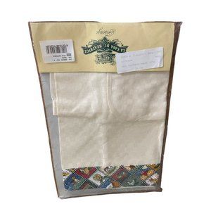 La Casa Di Beatrice Firenze Ivory Farmhouse Waist Apron New Pockets